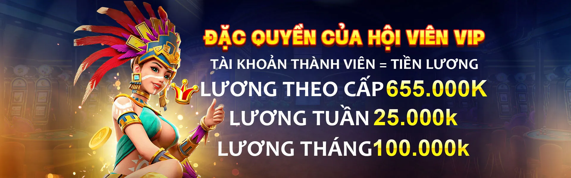 Không gian VIP sang trọng của bet188 win